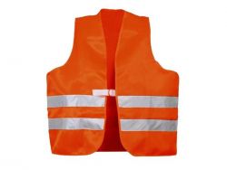 Warnschutzwesten nach EN 20471 Polyester leuchtorange