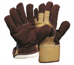 Rindkernspaltleder-Handschuh TOP mit Thinsulate-Futter / Gre 11 / CE CAT 2