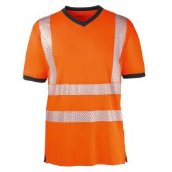 Warnschutz-T-Shirt MIAMI / PROTECT Workwear / leuchtorange