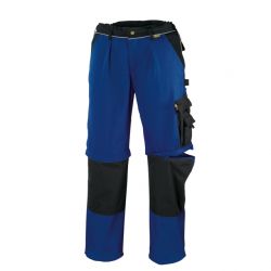 Canvas-Bundhose 320g/m2 / TOBAGO / texxor / kornblau-schwarz