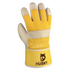 Winterhandschuhe HUSKY / texxor / Leder-gelb