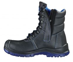 SORAU Winterstiefel / schwarz - blau / Gr. 36 - 48