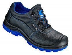 PILSEN Halbschuhe / schwarz - blau / Gr. 36 - 48