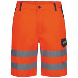 WALSRODE Warnschutz-Shorts / orange-marine / Gr. 42-64