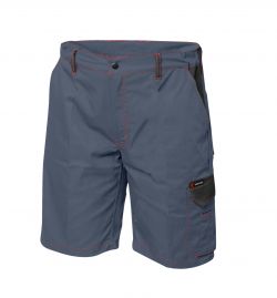 OSTENDE Twill Shorts Craftland grau-schwarz / Gr. 42 - 64