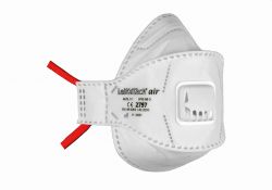 Faltmaske FFP3 NR D mit Ventil / LeiKaTech-Air / RL 6675