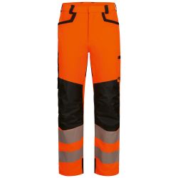 BURE Warnschutz Stretch-Bundhose orange/schwarz