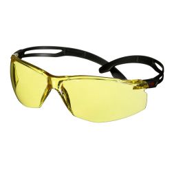 3M SecureFit 500 Schutzbrille / Scotchgard / SF503SGAF-BLK / gelbe Scheibel / K & N