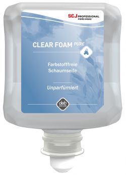 CLEAR FOAM PURE 1L Unparfmierte und farbstofffreie milde Schaumseife