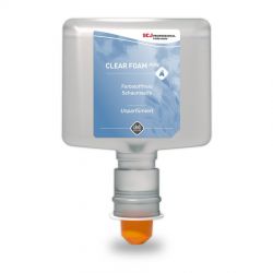 CLEAR FOAM PURE 1,2l (TF) Unparfmierte und farbstofffreie milde Schaumseife