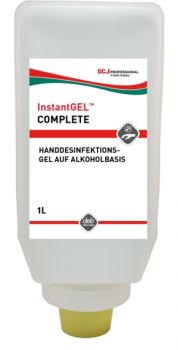 InstantGEL COMPLETE / 1 Liter Softflasche / Handdesinfektionsgel auf Alkoholbasis