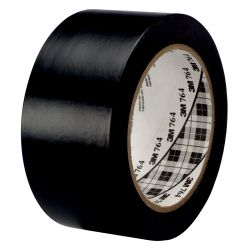 Scotch Weich-PVC-Klebeband 764i Schwarz, 50 mm x 33 m, 0.125 mm