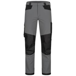 ALEGIA Stretch-Bundhose grau/schwarz