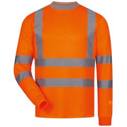 NEVIO UV-Warnschutz Langarm T-Shirt orange