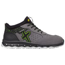 NEPTUNE S1P Halbschuhe grau/grn