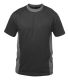 T-Shirt MADRID schwarz/grau