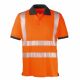 Warnschutz-Polo-Shirt ORLANDO / PROTECT Workwear / leuchtorange