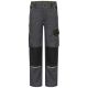 OKE Twill-Kinderhose / grau-schwarz / Gr.  98/104- 170/176