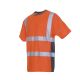 LeiKaTex / BRIGHT LINE / T-Shirt / EN ISO 20471 Klasse 2 / warnorange